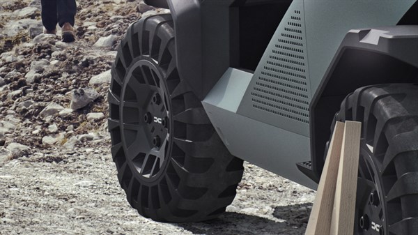 Dacia Manifesto concept car - pneus sans air