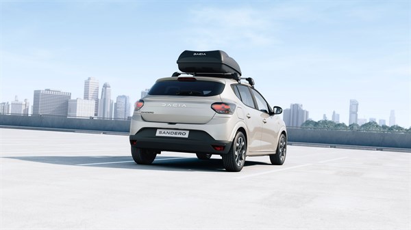 coffre de toit noir 330 L - Dacia Sandero