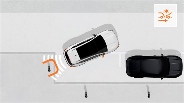 Dacia Striker - freinage automatique d’urgence en marche arrière