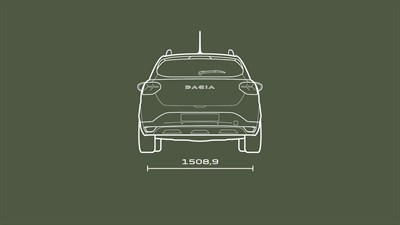 Sandero Stepway dimensions arrière